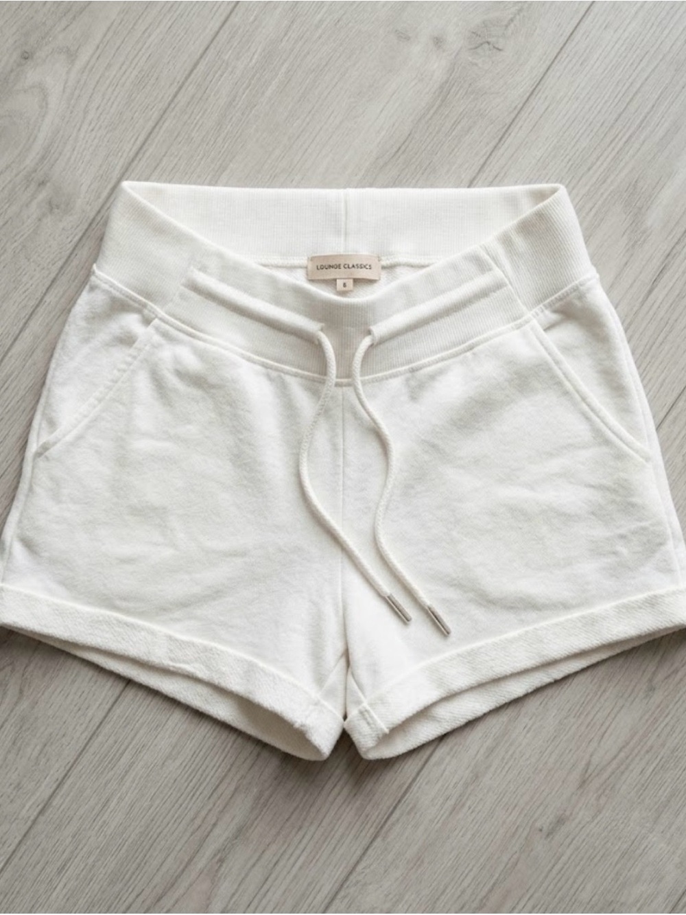 C9 Champion Women's White Athletic Lounge Shorts - Size Small (Like New)